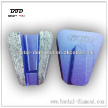 Redi-lock diamond grinding blocks for Scanmaskin grinders